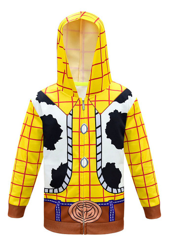 Cp1 Chaqueta Con Capucha Woody De Toy Story 4 For Carnaval