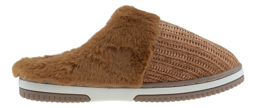 Pantufla Phillis Marron Mujer Topsoc