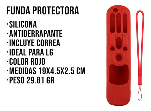 Funda Para Control LG Magic Mr21ga, Mr22ga, Mr23ga Protector
