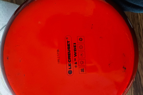 Chaleira Expresso De Hogwarts - Edição Limitada Le Creuset Vermelho