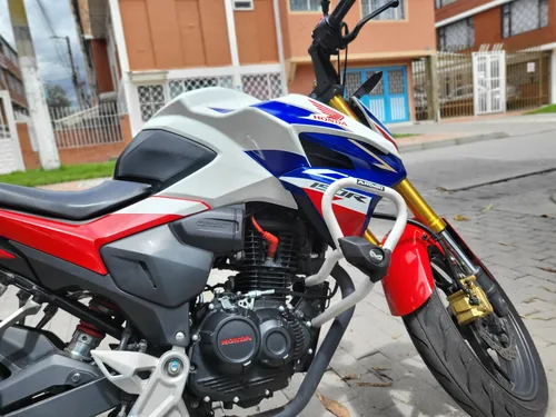 Color Blanco, Azul, Rojo Cb190r Racing