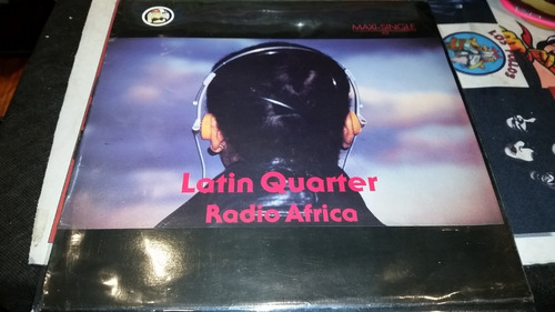 Latin Quarter Radio Africa Vinilo Maxi Spain Excelente 1986