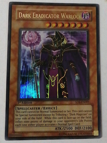 Dark Eradicator Warlock Y Dark Magician - Cartas Yugi Oh