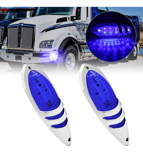 Luz Led Marcador Lateral Remolque Para Camion 2