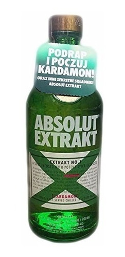 Vodka Absolut Extrakt ( Cheia E Lacrada ) Novíssima