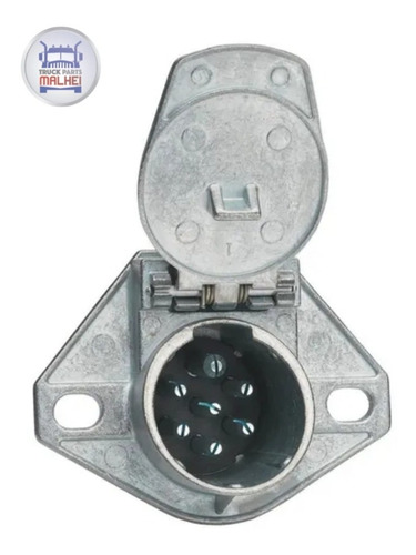 Conector Hembra Y Macho Phillips Cable 7 Hilos P/ Remolque