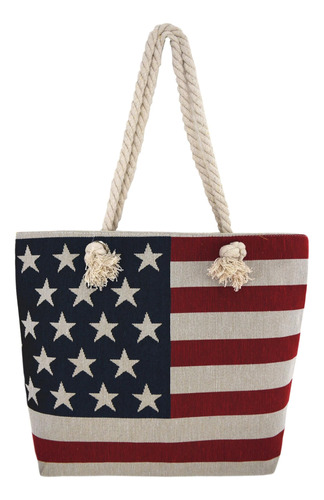 Bolso De Mano Bordado Con Bandera Americana Occidental, Bols