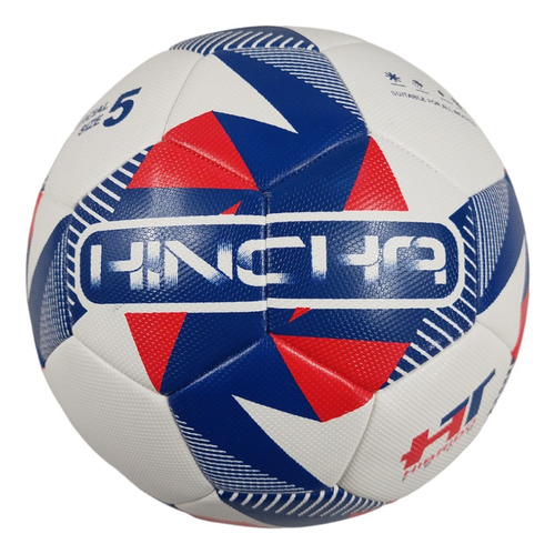 Balón Futbol #5 Hincha Hibrido Tricolor Color Blanco