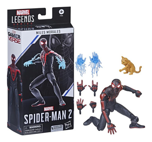 Miles Morales Spiderman 2 Marvel Legends Gameverse 