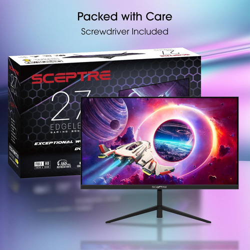 Monitor Gamer Sceptre E275b-fwd168, 27'', 165 Hz, Tn, Fhd
