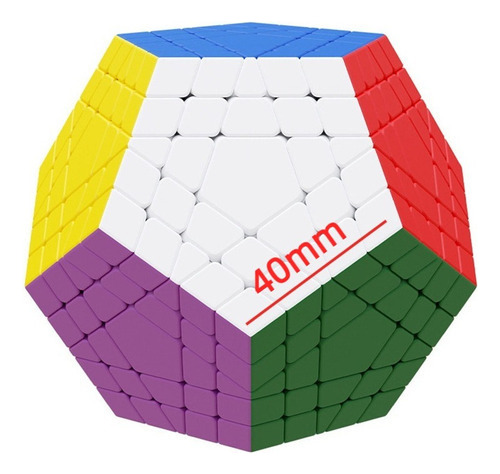 Cubo Mágico Megaminx 5 X 5 Shengshou Speed Cube Sin Pegatina