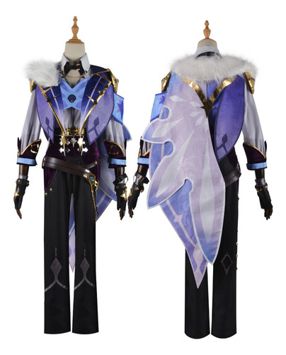 Genshin Kaia Ice Zephyr Knight Disfraz De Cosplay