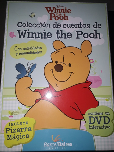 Libro: Winnie The Pooh 8 Cuentos + Act. + Pizarra + 1cd 