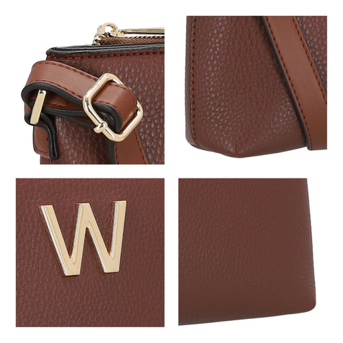 Bolsa Cross Body Para Mujer Westies Cafe Hblupy7we