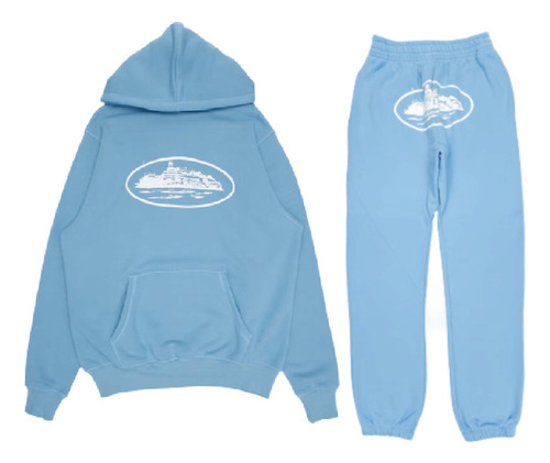 Para Is- Conjunto De Sudaderas Holgadas Corteiz Trendy