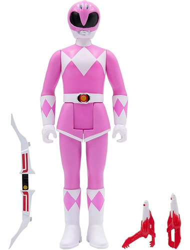 Mighty Morphin Power Rangers Pink Ranger 3.75 En Figura...