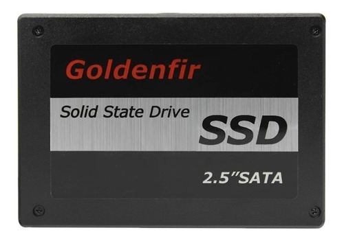 Disco sólido SSD interno Goldenfir T650-128GB 128GB negro