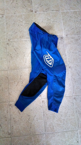 Pantalon Troylee Designs Azul Talla 28 Motocross Enduro