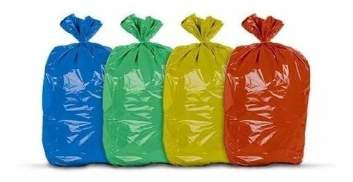 Saco Para Lixo 100l Colorido C/100 (0,07)