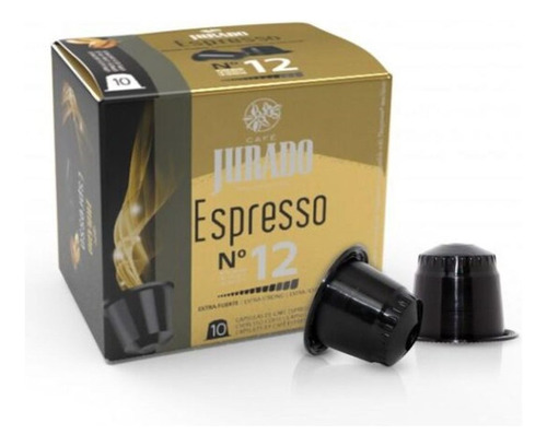 Capsulas Jurado Espresso N 12 Para Nespresso