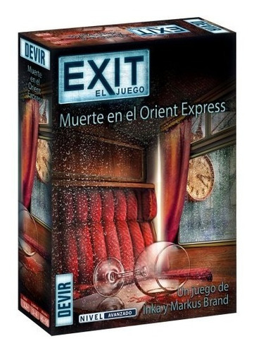 Juego De Mesa Exit 8 Muerte En El Orient Express Original 