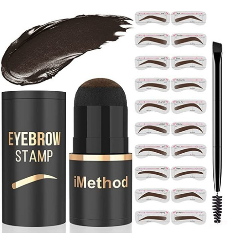 Imethod - Kit De Sellos Y Plantillas De Cejas, Kit De Estam.