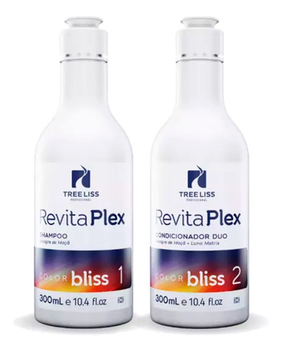 Kit 2x1 Treeliss Vegano Revitaplex Shampoo + Condicionador