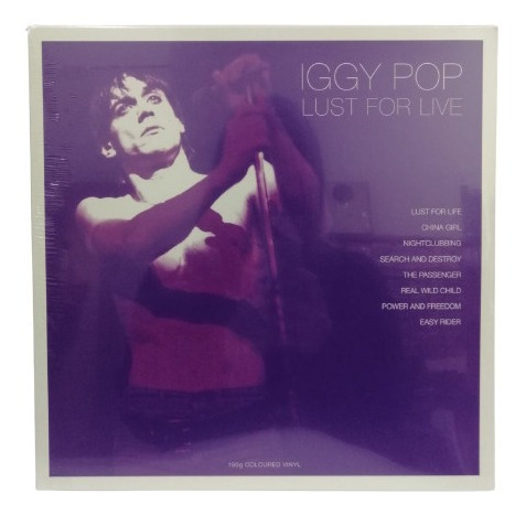 Iggy Pop  Lust For Live Vinilo Nuevo Musicovinyl