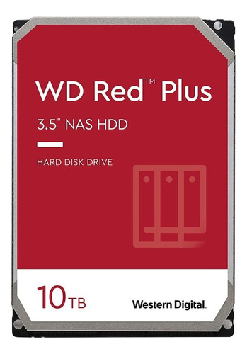 Disco Duro Western Digital Red Plus Wd101efbx 10tb Sata