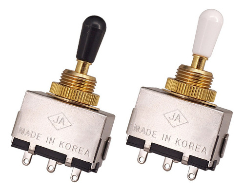 2x Interruptor De Palanca Tono De Selector Recogida 3 Vías