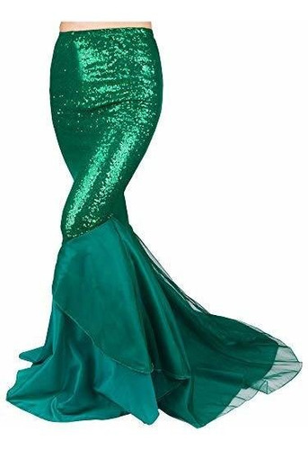 Disfraz Sirena Brillante Fiesta Mujer