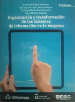 Comprar Organizacion Y Transformacion De Los Sistemas De Informacion