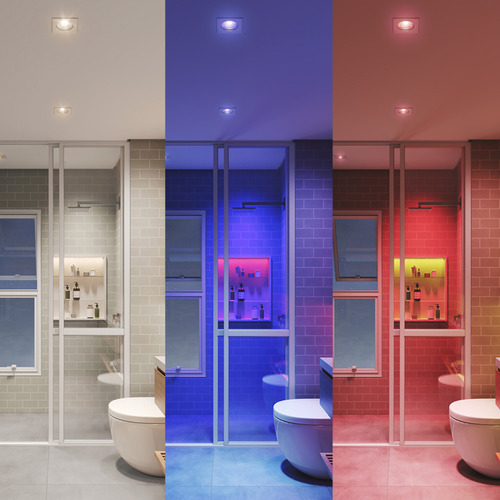 Kit 10 Spot Led Inteligente 5w 2700k/6500k Red Avant Neo Estrutura Rgb 110v/220v