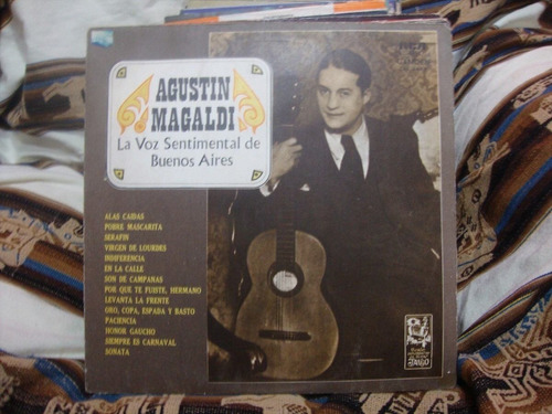 Vinilo Agustin Magaldi La Voz Sentimental De Bs As Ww T1