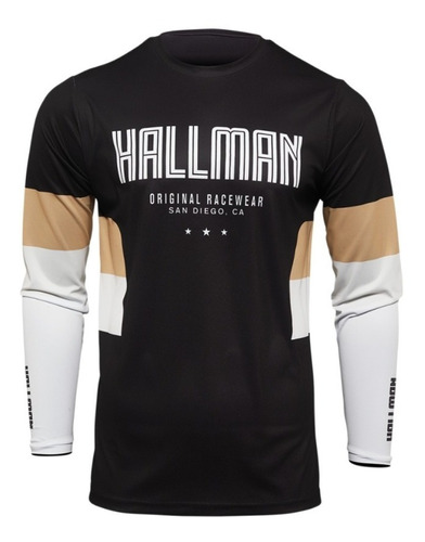 Remera Equipo Moto Cross Thor Hallman Differ Draft