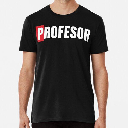 Remera Profesor. Disfraces Grupales Algodon Premium