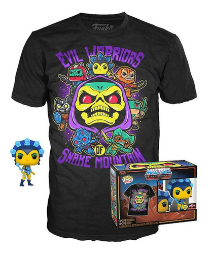 Funko Pop! Tees Masters Of Universe Evil Lyn 86 Glow Target