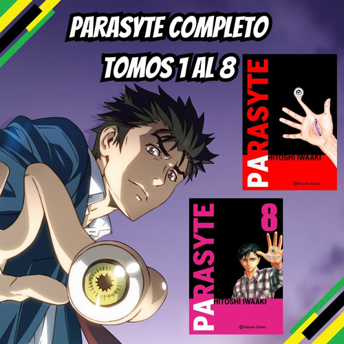 Parasyte Completo Tomos 1 Al 8 Planeta Argentina