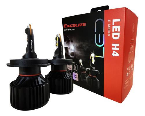 Kit Led De Farol H4 Excelite 6000k (+250% Luz) Ultra Compact