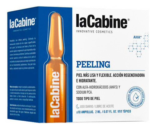 Ampollas Faciales Peeling 10 X 2ml La Cabine