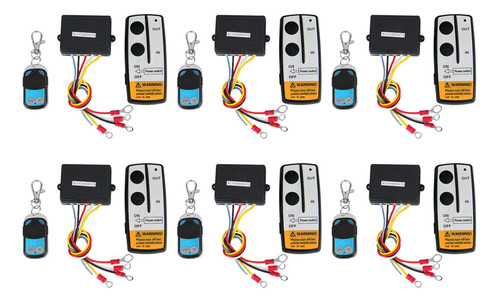 Juego De Mando A Distancia Inalámbrico Tru, 6 Unidades, 12 V