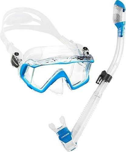 Cressi Vista Panoramica Amplia Mascara Snorkel Seco