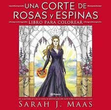Imagen 1 de 1 de Libro Para Colorear Una Corte De Espinas Y Rosas - Sara Maas