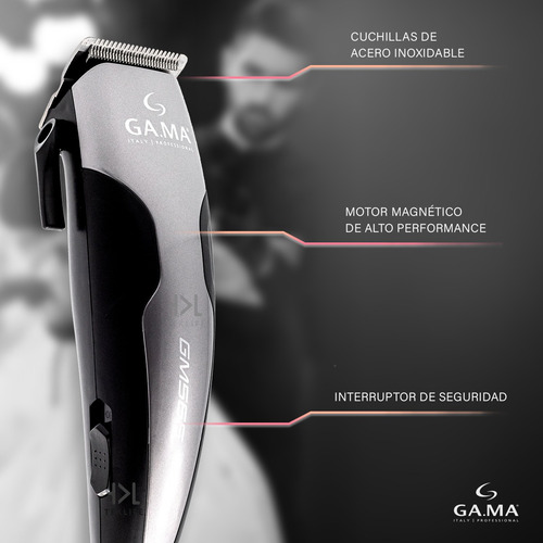 Combo Kit Cortadora + Terminadora Cabello Ga.ma Italy 29 Pz