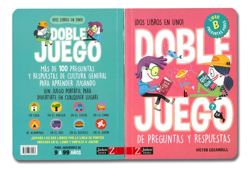 Doble Juego De Preguntas, De Sin . Editorial Zahori, Tapa Blanda, Edición 1 En Español