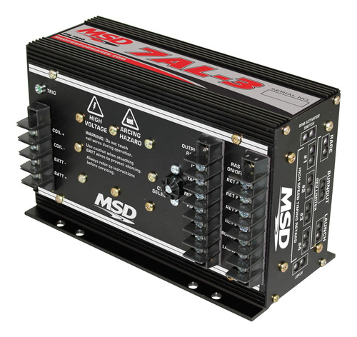 Msd 7330 7al-3 Pro Drag Race Control Encendido Negro