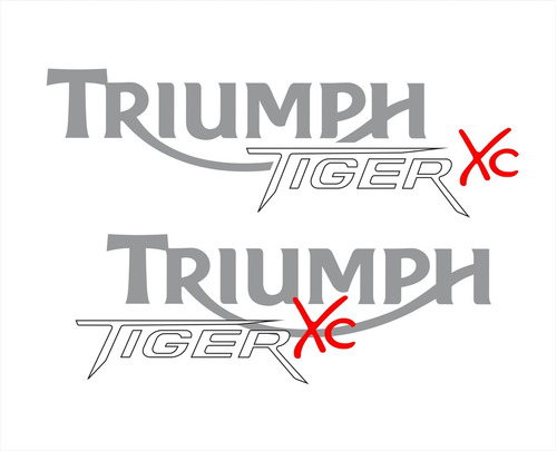 Kit Adesivo Compatível Tiger 800xc 800 Xc 2013 Preta Tg007