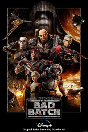 Star Wars The Bad Batch Poster De La Serie