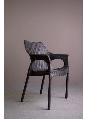 Set con 4 sillas de jardín Relic Black Fdwt