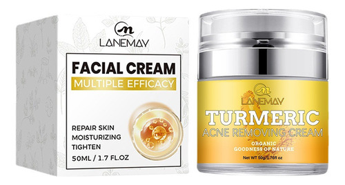 Crema Facial Z Turmeric Para Rostro Y Cuerpo: Cúrcuma Natura